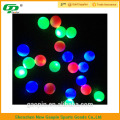 Cheap two pieces glow in the dark ball with several colors to flash